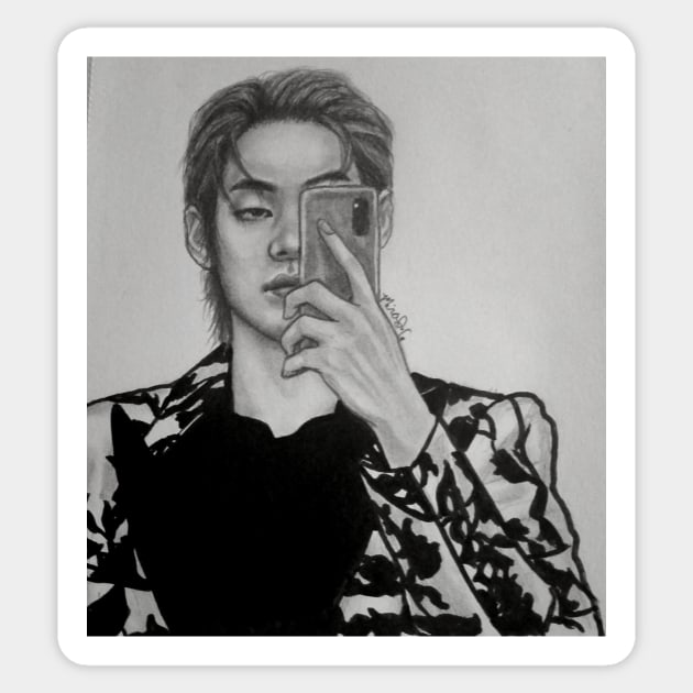 Taehyung # 5 Sticker by miracausey